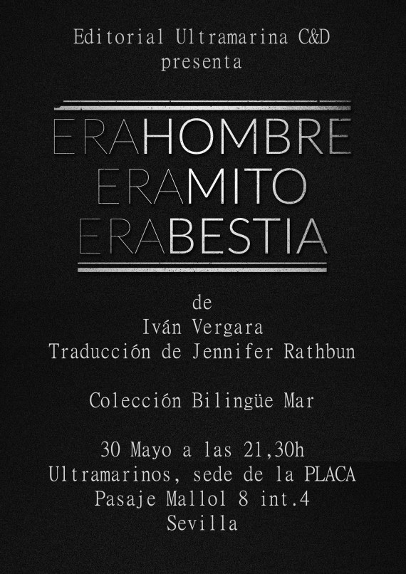 Cartel Era Hombre Era Mito Era Bestia cartel EH,EM,EB 1